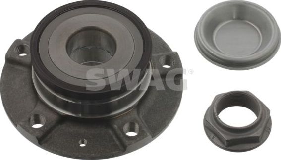 Ступица колеса с интегрированным подшипником (в сборе) SWAG задняя правая/левая для Citroen C6 2005-2012. Артикул 62 92 9394