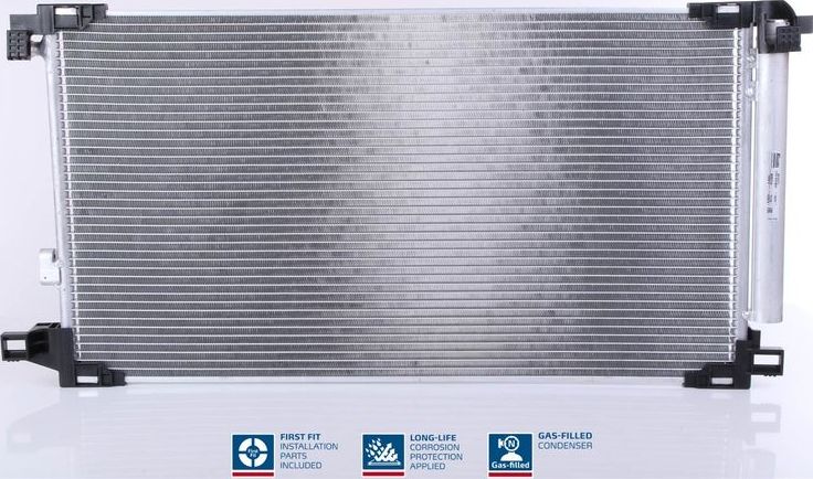 Радиатор кондиционера (конденсатор) Nissens (алюминий). Артикул 941071