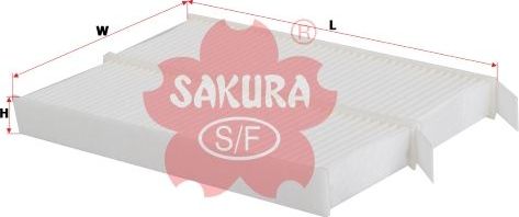 Салонный фильтр Sakura для Citroen Jumpy III 2016-2026. Артикул CA-21110-S