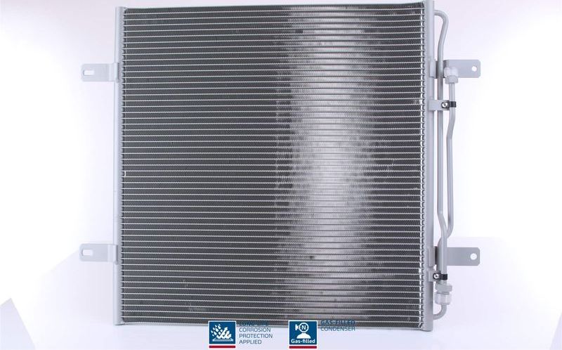 Радиатор кондиционера (конденсатор) Nissens (алюминий). Артикул 94337