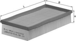 Воздушный фильтр Mahle-Knecht. Артикул LX 494