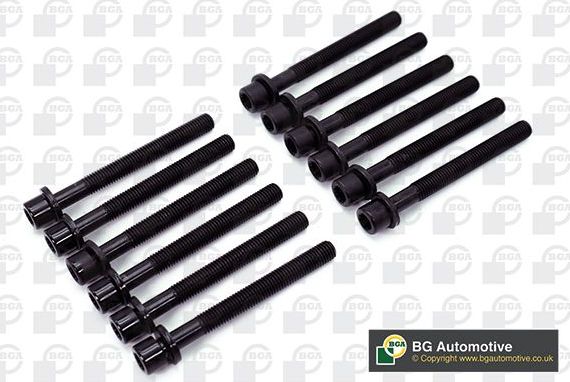 Комплект болтов ГБЦ BGA. Артикул BK6397