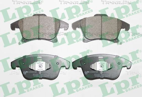 Тормозные колодки LPR передние для Ford Mondeo V 2014-2026. Артикул 05P1977