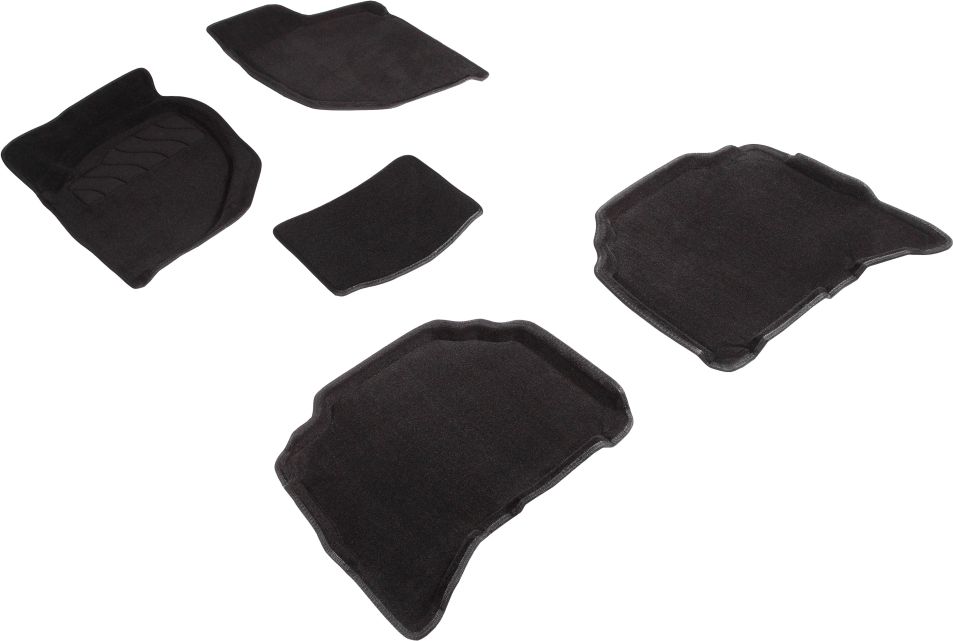 Коврики 3D Seintex для салона Haval H5 I 2020-2021 ЧЕРНЫЕ. Артикул 95067