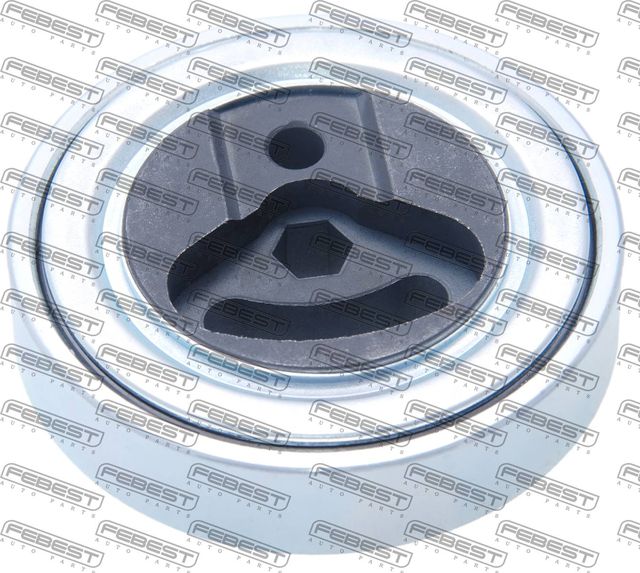 Натяжной ролик (натяжитель) приводного поликлинового ремня Febest. Артикул 0787-RH418