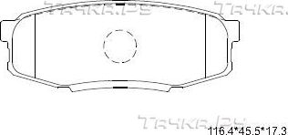Тормозные колодки Asimco. Артикул KD2388