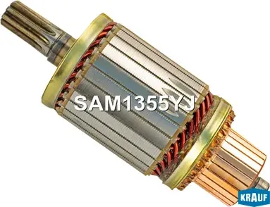 Ротор стартера Krauf. Артикул SAM1355YJ