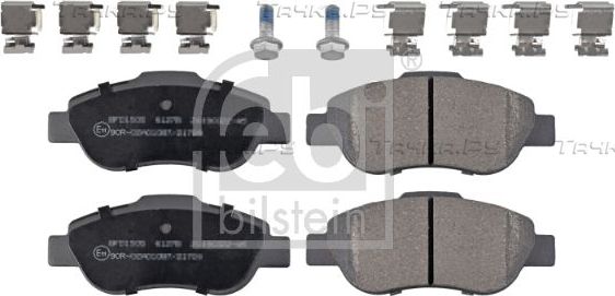 Тормозные колодки Febi Bilstein. Артикул 170907