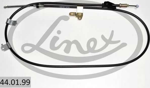 Трос ручника (тросик ручного тормоза) Linex. Артикул 44.01.99