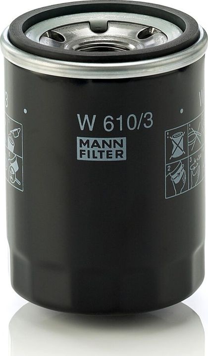 Масляный фильтр Mann-Filter. Артикул W 610/3