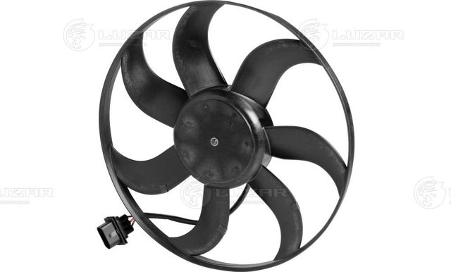 Вентилятор радиатора двигателя Luzar для Audi A1 I (8X) 2010-2015. Артикул LFc 1853