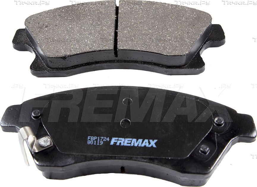 Тормозные колодки Fremax передние для Opel Astra J 2009-2017. Артикул FBP-1724