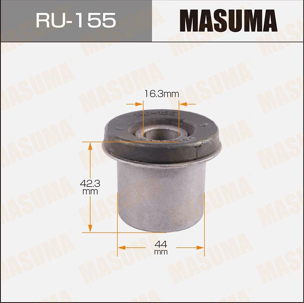 Сайлентблок заднего рычага подвески Masuma. Артикул RU-155