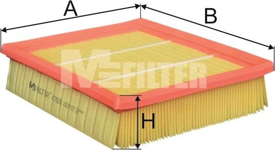 Воздушный фильтр MFilter. Артикул K 765