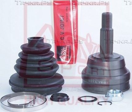 Шрус наружный (граната) Asva. Артикул VW-011