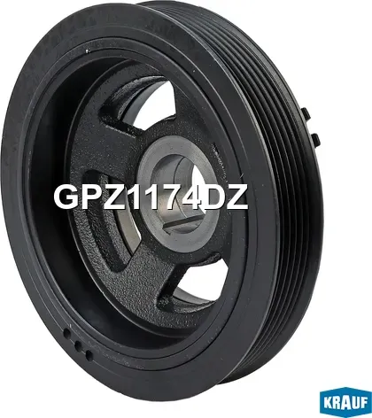 Шкив коленвала Krauf. Артикул GPZ1174DZ