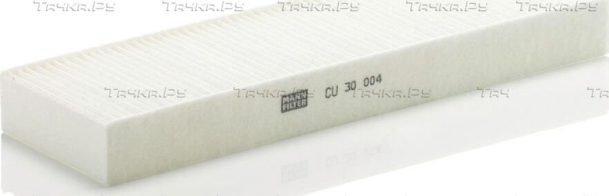 Салонный фильтр Mann-Filter для Porsche Boxster IV 718 (982) 2015-2026. Артикул CU 30 004