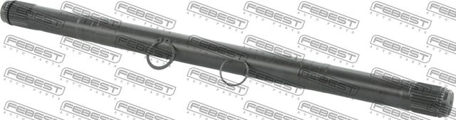 Полуось (привод в сборе, приводной вал) Febest передняя левая для Honda CR-V II 2001-2007. Артикул 0312-RD1LH