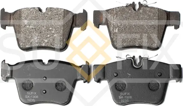 Колодки тормозные задние (Sufix). Артикул SX1308