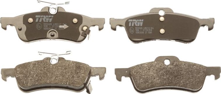 Тормозные колодки TRW. Артикул GDB3588