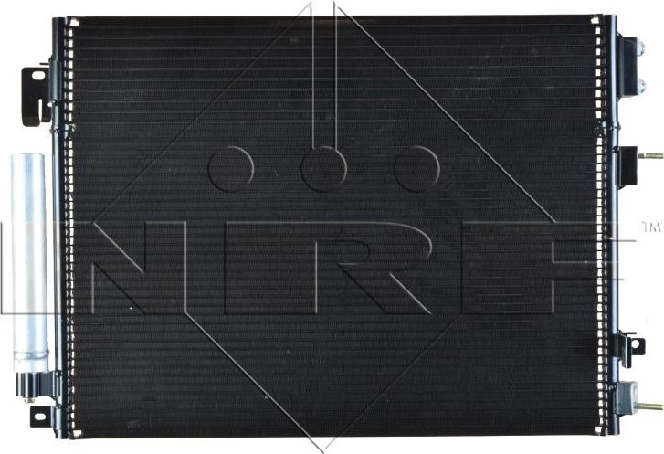 Радиатор кондиционера (конденсатор) NRF (алюминий). Артикул 350088