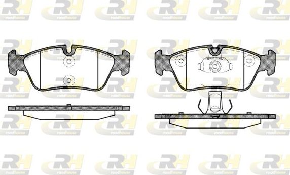 Тормозные колодки RoadHouse. Артикул 2384.40