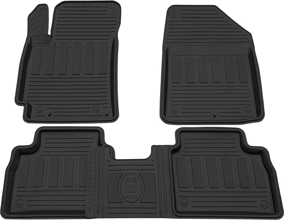 Коврики Rezkon резиновые для салона Kia Cerato IV 2018-2026. Артикул 1021010300