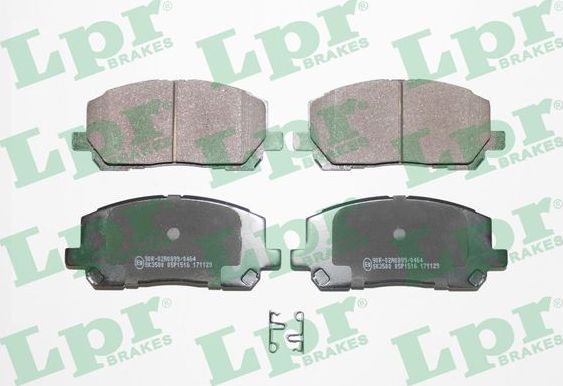 Тормозные колодки LPR. Артикул 05P1516