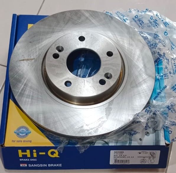 Тормозной диск Sangsin Hi-Q передний для Kia Optima IV 2015-2026. Артикул SD1069