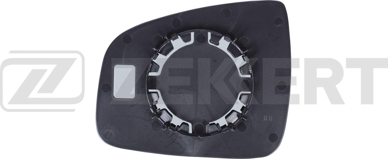 Зеркальное стекло бокового зеркала Zekkert. Артикул SP-1017