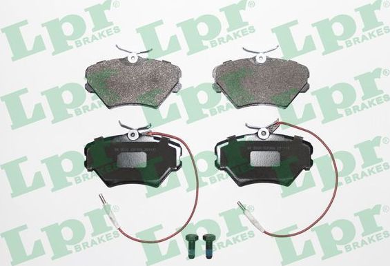 Тормозные колодки LPR передние для Renault Laguna I 1993-1995. Артикул 05P469