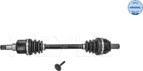 Полуось (привод в сборе, приводной вал) Meyle Original. Артикул 714 498 0052
