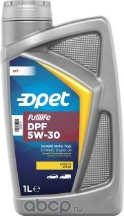 601370960 OPET Синт. мот.масло Fulllife DPF 5W-30 SN C2/C3 (1л). Артикул 601370960