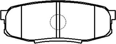 Тормозные колодки HSB. Артикул HP5214
