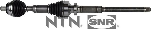 Полуось (привод в сборе, приводной вал) NTN / SNR передняя передняя правая для Volvo XC70 II 2013-2016. Артикул DK65.011