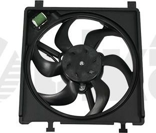 Вентилятор радиатора двигателя Vika для SEAT Mii 2011-2019. Артикул 11211481101