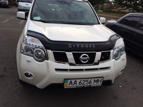 Дефлектор VT52 для капота Nissan X-Trail T31 2007-2014. Артикул NS15VT