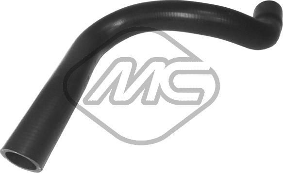 Патрубок радиатора (системы охлаждения) Metalcaucho для Fiat Qubo I 2008-2026. Артикул 09860