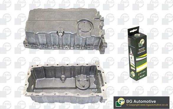 Масляный поддон картера двигателя BGA для Audi A3 II (8P) 2003-2013. Артикул SP9608