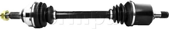 Полуось (привод в сборе, приводной вал) Formpart передняя правая для Land Rover Freelander I 2002-2006. Артикул 17380002/S