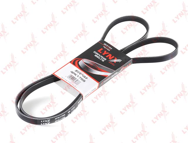 Приводной ремень поликлиновой LYNXauto для Daihatsu Copen I 2006-2012. Артикул 4PK1755