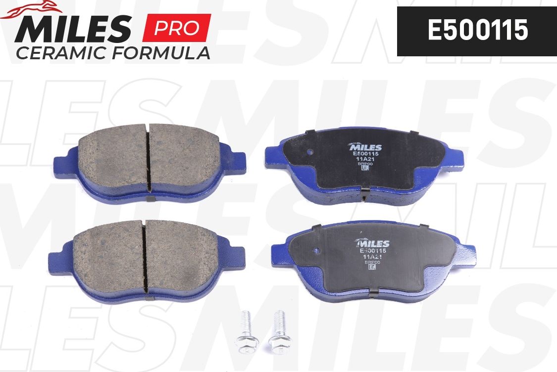 Тормозные колодки Miles (Керамика). Артикул E500115