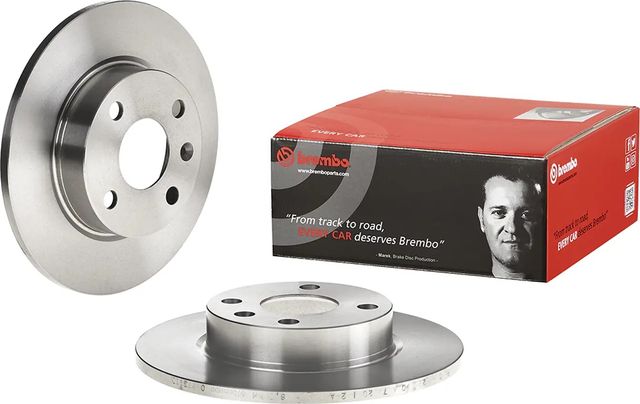 Тормозной диск Brembo PRIME LINE задний для Opel Corsa C 2000-2009. Артикул 08.9739.10