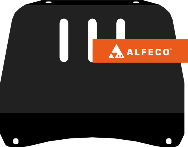 Защита Alfeco для рулевых тяг Chevrolet Niva 2002-2020. Артикул ALF.03.07.1