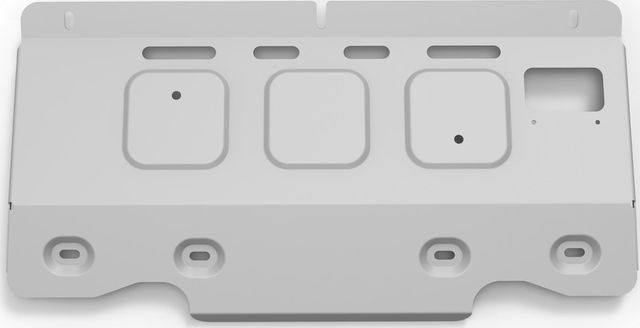 Защита алюминиевая Rival для переднего стабилизатора Changan Hunter Plus 2023-2026. Артикул 333.8918.1