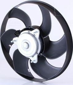 Вентилятор радиатора двигателя Nissens (полимерный материал) для Citroen ZX 1991-1997. Артикул 85705