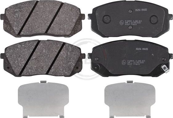 Тормозные колодки ABS передние для Kia Optima IV 2016-2026. Артикул 35256