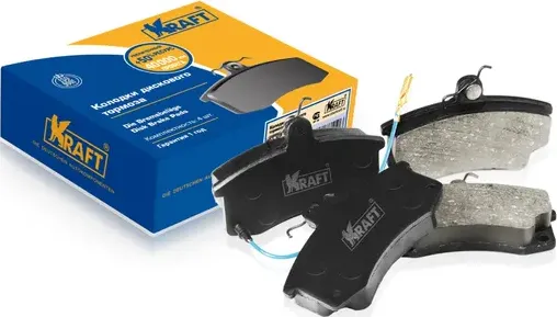 Колодки тормозные ВАЗ 2108/2110/2114/2170/2190 перед. с дат. (Kraft) Kraft. Артикул KT091355