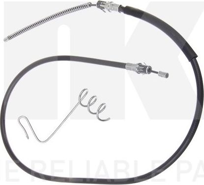 Трос ручника (тросик ручного тормоза) NK. Артикул 9025131