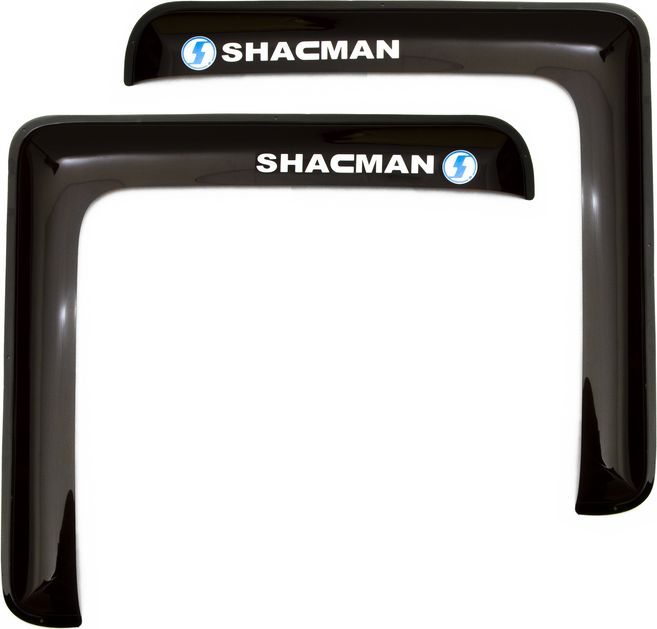 Дефлекторы REIN для окон (накладной скотч 3М) (2 шт.) Shacman 2013-2026 Дымчатый. Артикул REINWV888
